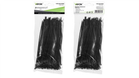 Opaski Zaciskowe 2,5Mm / 150 Mm Czarne 100 Szt. Voz-25150B Vayox