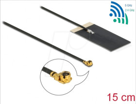 12611 WLAN 802.11 ac/ax/a/h/b/g/n Antenna MHF® I plug