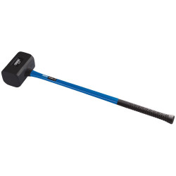 Draper 74318 Rubber Dead Blow Hammer with Fibreglass Shafts (3.6kg/128oz)