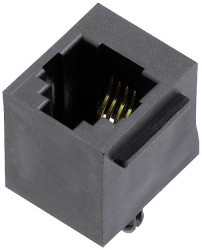 encitech 3251-0024-07 Złącze RJ RJJU-64-1410-E1V-088, RJ11, CAT 3, piny:6P4C, 1 szt.