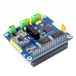 2-Channel Isolated CAN Bus Expansion HAT For Raspberry Pi