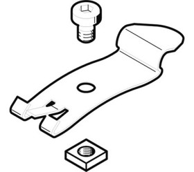 Zestaw montażowy Festo Zestaw do montażu na szynie DIN VAME