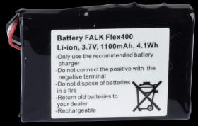 GPS navigation battery for Falk Flex, 1100 mAh
