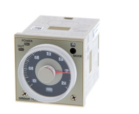 Timer Relay Szyna DIN 240V ac Omron SPST 0.1 s → 600h H3CR Wielofunkcyjne funkcyjny
