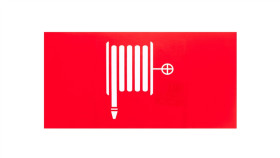 Piktogram Pd61 150X300 Hydrant Logo Awex (Iso7010)