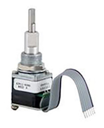 Enkoder optyczny 5V dc 6,35 mm, Montaż panelowy oś płaska Grayhill