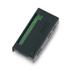 Obudowa Raspberry Pi Zero - metalowa czarna