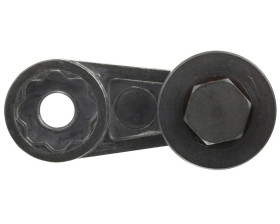 Głowica napędowa ramię obrotowe z rolką stalową ZCKY13