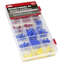 APA 29104 Crimp Connector Set Insulated Terminals for Cable Connection