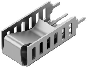 Clip-on heatsink, (L x W x H) 30 x 13 x 9 mm, 23.6 K/W, solderable surface, 10149978