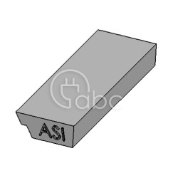 Zatyczka ST, ST-ASI, do otworów na kable typu ASI, 42877