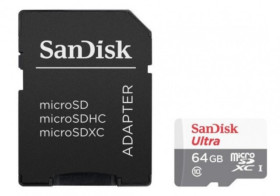 PAMIEC SDHC MICRO 64GB SANDISK UHS-1