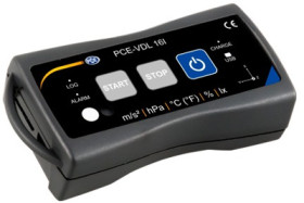 Data logger, temperature, humidity, air pressure, light, USB, PCE Instruments PCE-VDL 16I