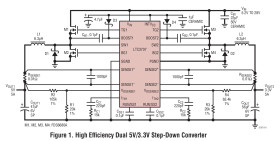 High Efficiency, 2-Phase Synchronous Step-Down Switching Regulator