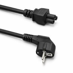 Qoltec Kabel zasilający IEC C5/SCHUKO koniczynka 3x0.75mm² 1.4m