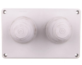 Płyta przepustowa z 2 dławnicami IP55 dla kabli o średnicy 30-72mm MV FP 66 6600249