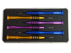 Zestaw śrubokręty precyzyjne 6020-C wkrętaki torx krzyżak gwiazdka