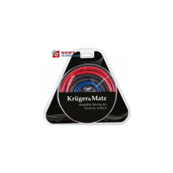 Zestaw montażowy KM0010 CarAudio Kable do wzmacniacza samoch. Zestaw