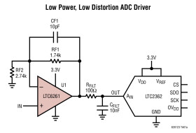 Quad 30MHz, 240μA Power Efficient Rail-to-Rail I/O Op Amps