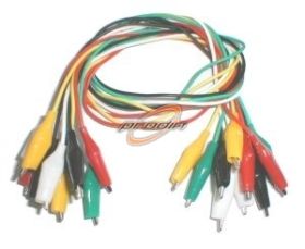 KROKODYLEK Z KABELKIEM ZIELONY