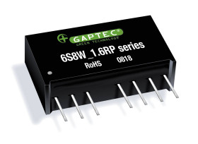 Gaptec 6S8W_2415S1.6RP Przetwornica DC/DC 6S8W_1.6RP, SIP-8 (7 Pins), 6 W, 400 mA, 1 szt.