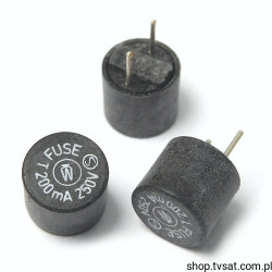 37202000411 Fuse Slow Blow 0.2A 250V T200mA BT8 WICKMANN