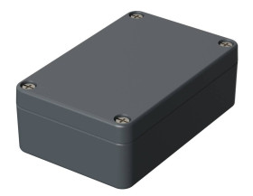 Bopla A 102 (01102000) - obudowa aluminiowa z uszczelką neoprenową (98 x 64 x 34 mm)