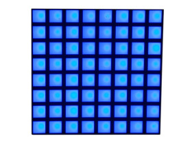 Small 8x8 Dot Matrix Ultra Bright - Blue [Discontinued]