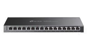 TP-Link TL-SG2016P, Switch inteligentny, 16x 10/100/1000 RJ-45, PoE