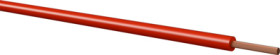 PVC-switching strand, extremely flexible, LifY, 1.0 mm², 512 x 0.05 mm, red, outer Ø 2.6 mm, 160110008