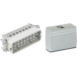 LAPP EPIC&#xAE; KIT H-A 16 SS TG M20 16P M Metal Straight Entry Housing