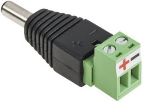 Wtyk DC 2,1mm/5,5mm z szybkozĹÄczem typ II