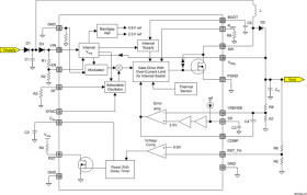 1.5-V to 60-V wide input range, 3-A boost converter with voltage supervisor, AEC-Q100 qualified