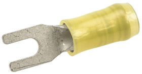 Konektor zaciskowy płaski PIDG Series Izolowane, M3.5, Żółty 10AWG 6.6mm² 12AWG 2.6mm² TE Connectivity