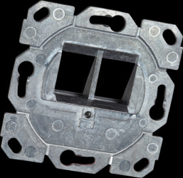 ET-25111K Keystone support ring, 2-gang, design-capable