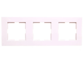 Karre Ramka 3-Krotna, Kolor Biały / 90960262