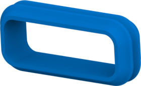 Connector seal, 4 pole, straight, blue, 2321920-4