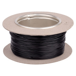 UniStrand 1/0.6 Black Single Core Def Stan 61-12 Part 6 Equipment Wire 100M