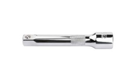 Nasadka, Lustrzane, Stal chromowo-wanadowa, rozm: 1/2 cala, typ: Kwadratowy, dł: 125 mm