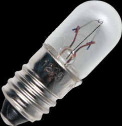 102830600 E10 T10x28, 12 V, 166 mA, 2 W, C2V, 2K hrs, clear