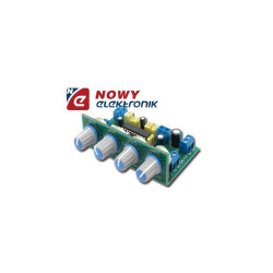 Zestaw AVT1670B regulator barwy dźwięku stereo(przedwzmacniacz,korektor)
