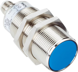Czujnik zbliżeniowy M30 Indukcyjny 10 mm SICK 10 → 30 V DC długość 60mm Gwintowany