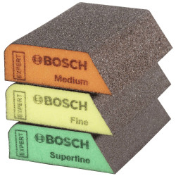 Bosch 2608901174 Accessories EXPERT S470 Sanding Block 3pieces Long-Lasting