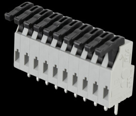 AST0241004 10-pin spring loaded terminal, 3.81-mm pin spacing