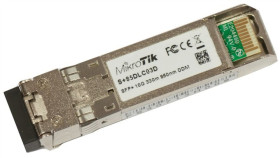 Moduł Sfp+ 10Gb/S, 850Nm, Lc/Upc, 300M, Wielomodowy Mikrotik S+85Dlc03d