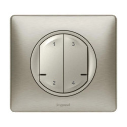 Celiane with Netatmo łącznik bezprzewodowy tytanowy 067756