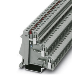 Kostka zaciskowa na szynie DIN Phoenix Contact poziomy: Potrójny 24 → 12AWGŚruba DIK 1.5 24A 250 V