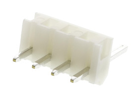 Złącze szpilkowe 4-pinowe raster: 2.5mm -rzędowe JST Przewlekany 3.0A 250.0 V.