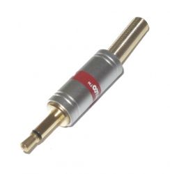 Wtyk Jack 3.5 mono CHROME - VITALCO