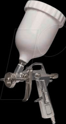 4133000 Paint spray gun, gravity flow cup
